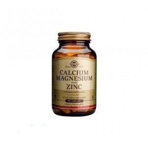 Solgar Calcium Magnesium plus Zinc,100tabs