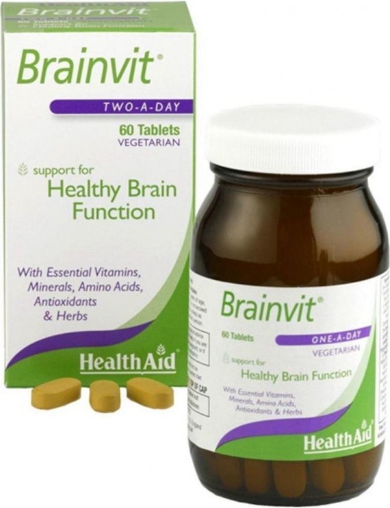 HEALTH AID- BRAINVIT- 60TABS