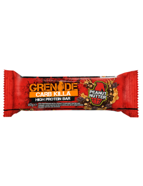 Grenade Carb Killa Μπάρες Υψηλής Πρωτεΐνης Peanut Nutter 60gr