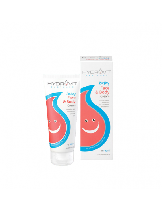 Hydrovit Baby Face & Body Cream βρεφική κρέμα προσώπου και σώματος 100ml