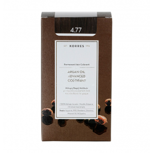 KORRES - ARGAN OIL Advanced Colorant 4.77 Σκούρο Σοκολατί (Καστανό Σκούρο)
