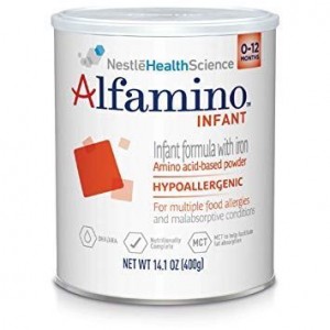 Nestle Alfamino Διαιτητική Αγωγή Βρεφών με Σοβαρές Τροφικές Αλλεργίες, από τη Γέννηση, 400gr