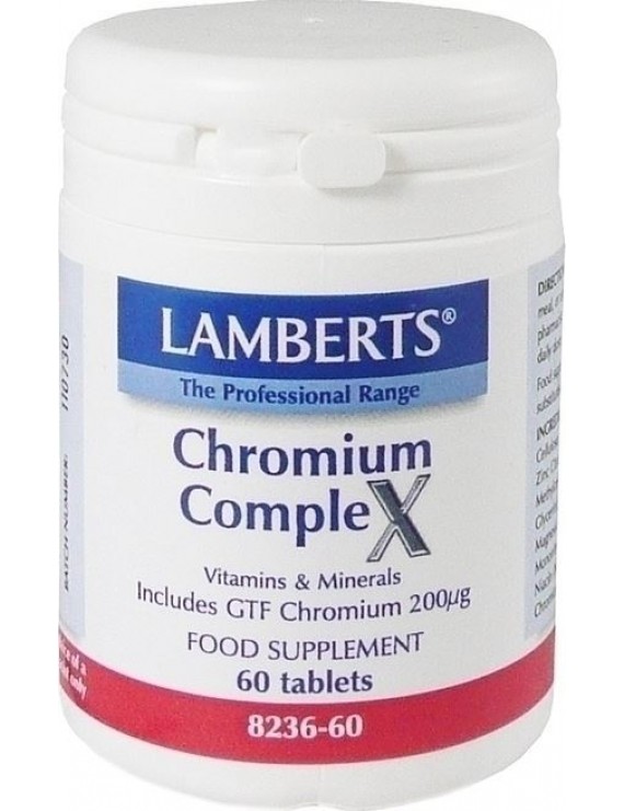 LAMBERTS CHROMIUM COMPLEX 60TABS