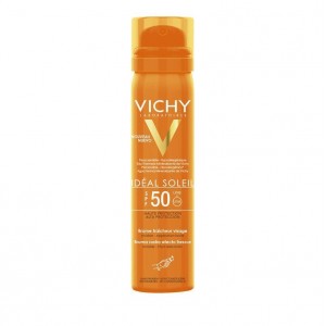Vichy Ideal Soleil Brume Fraicheur Visage SPF50, Αντιηλιακό Mist Προσώπου 75ml