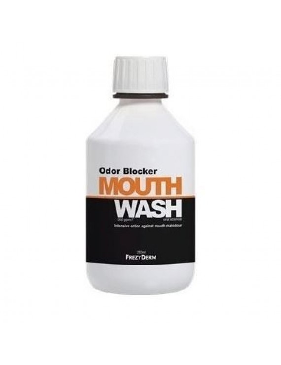 Frezyderm Mouthwash Odor Block 250ppm - Στοματικό Διάλυμα Kατά της Κακοσμίας 250ml