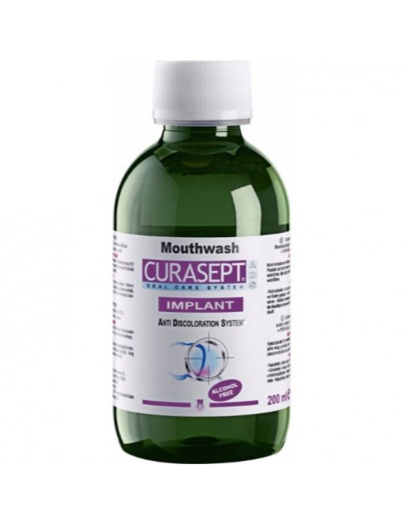 Curasept Implant Mouthwash 0.2% Χλωρεξιδίνη (Alcohol Free) 200ml
