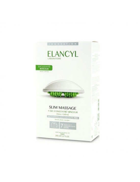 Elancyl Slim Massage Gel Concentre Minceur (200ml) & Massage Gant - Ζελ για μασάζ κατά της κυτταρίτιδας & Γάντι αδυνατίσματος