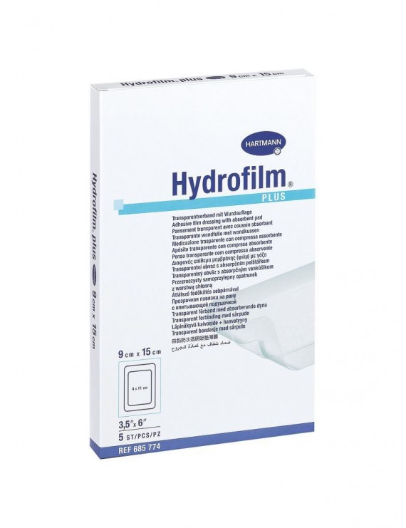 Hartmann Hydrofilm Plus 9 x 15 cm 5 Τεμάχια