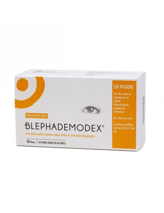 Thea Blephademodex Wipes Υγρά Μαντηλάκια Ματιών 30 Τεμάχια