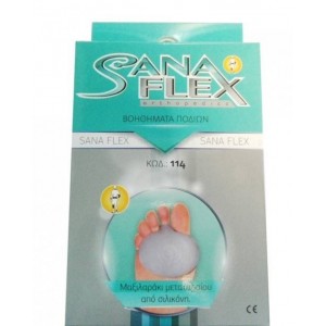 Sanaflex 114 Μαξιλάρι μεταταρσίου σιλικόνης One Size 1 Ζεύγος