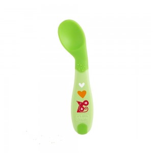 Chicco Baby's First Spoon Κουτάλι Σιλικόνης για Βρέφη 8m+, 1 τεμάχιο