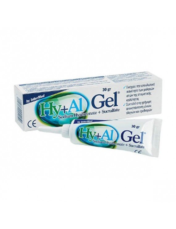 InterMed HY + AL Gel 30gr Επούλωση Μαλακών Ιστών Στόματος