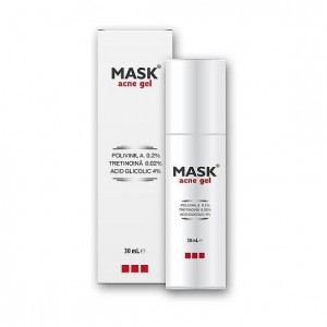 Meditrina Mask Plus Acne Gel Τζελ για την πρόληψη των επιπλοκών της ακµής, 30ml