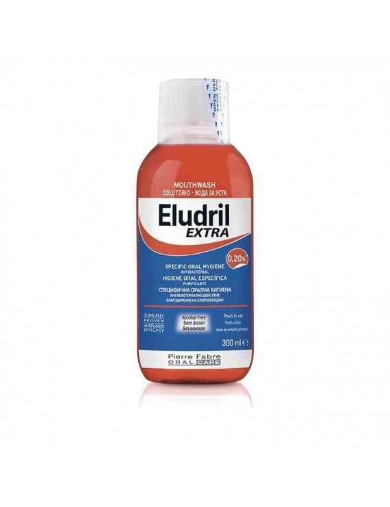 Eludril Extra 0.20% Στοματικό Διάλυμα 300ml