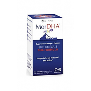 Minami Nutrition MorDHA Mini I.Q. 60 Κάψουλες, για παιδιά έως 5 ετών.