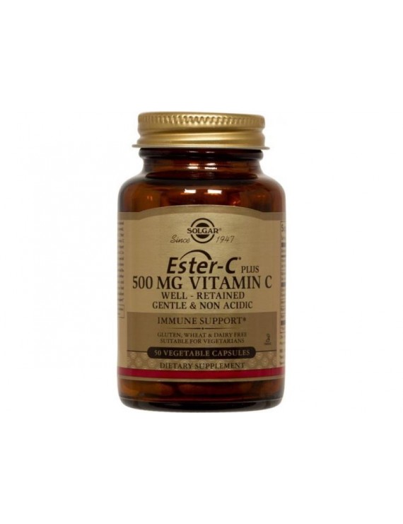 SOLGAR  Ester-C plus Vitamin C 500mg - 50caps