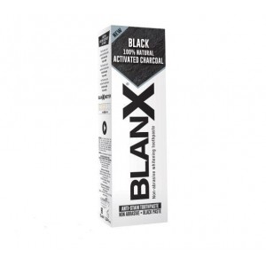 Blanx 100% Natural Active Charcoal Toothpaste Οδοντόκρεμα Λεύκανσης με Άνθρακα, 75ml