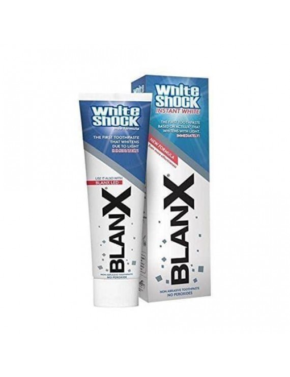 Blanx White Shock Instant White Oδοντόκρεμα Λεύκανσης Ανταλλακτικό 75ml