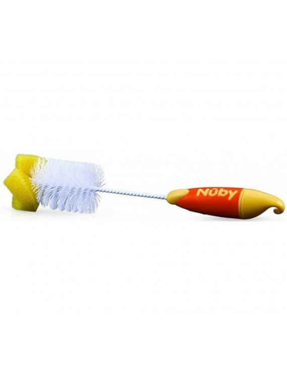 Nuby ID5540 Βούρτσα με βούρτσα για τον καθαρισμό των θηλών και των μπουκαλιών