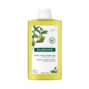 Klorane Cedrat Purifying Shampoo 400ml (Σαμπουάν με Κίτρο για Λάμψη για Κανονικά/Λιπαρά Μαλλιά)