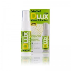 BBetterYou DLux 3000 Vit.D Oral Spray Συμπλήρωμα Διατροφής με Βιταμίνη D, με ευχάριστη γεύση μέντας, 15ml (100 ψεκασμοί)