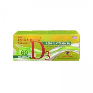 ENERGY HEALTH - Bio Extra Delta Vitamin D3 2000IU - 60tabs