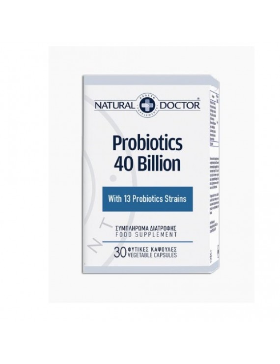 Natural Doctor Probiotics 40 Billion 30caps (Προβιοτικά)