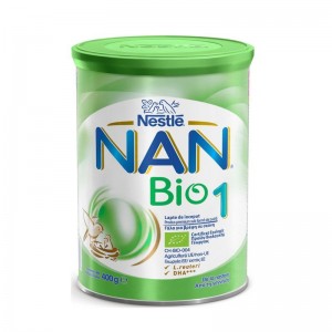 Nestle NAN Bio 1 Βιολογικό Γάλα Πρώτης Βρεφικής Ηλικίας σε Σκόνη 0m+, 400gr