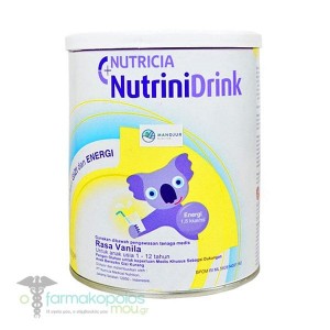 Nutricia NutriniDrink Powder Βανίλια 400gr