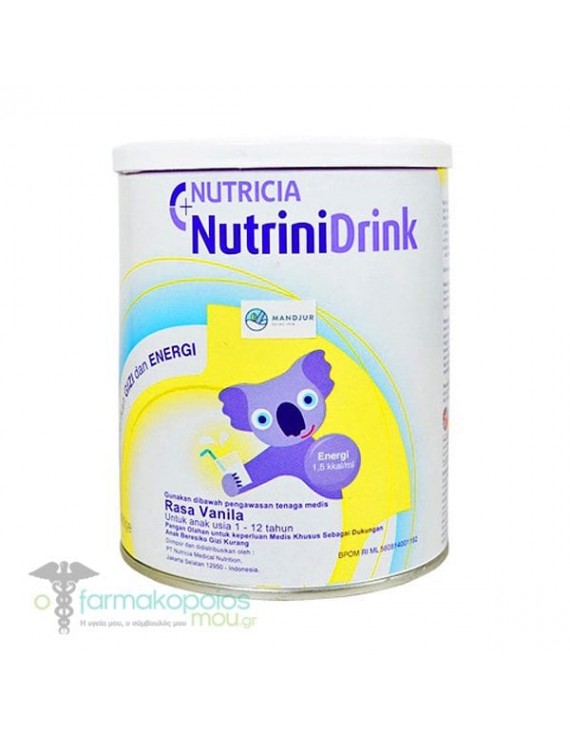 Nutricia NutriniDrink Powder Βανίλια 400gr