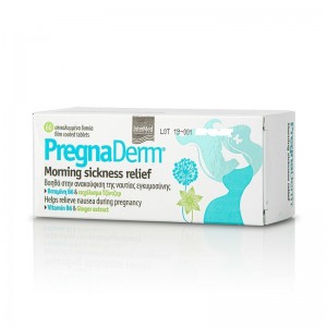 Pregnaderm Morning Sickness Relief - Ανακούφιση της ναυτίας της εγκυμοσύνης (60tabs)