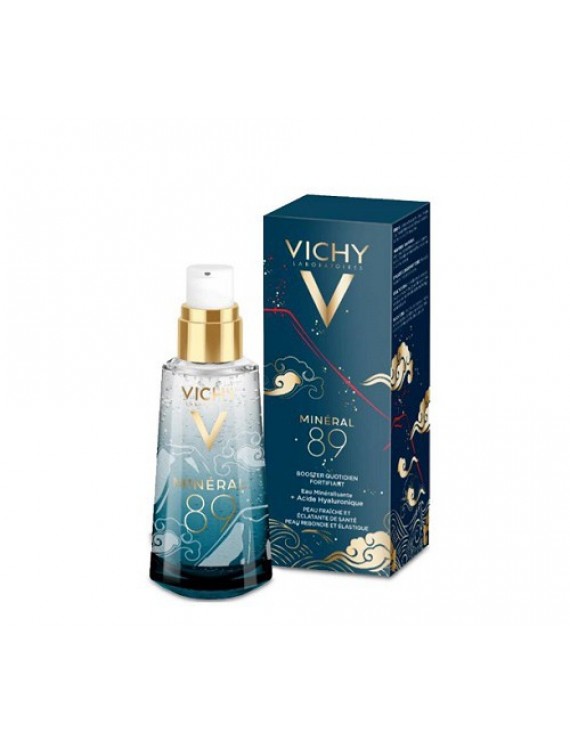 Vichy Mineral 89 Limited Edition Καθημερινό Booster Ενδυνάμωσης με Ιαματικό Μεταλλικό Νερό & Υαλουρονικό Οξύ, 50ml