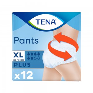 Tena Value Pack Pants Plus 12 Τεμάχια - Extra Large 120-160cm