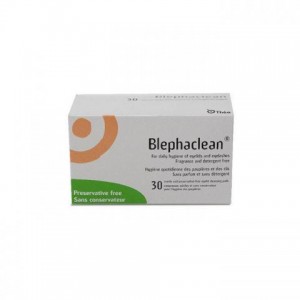 Blephaclean 30 sterile wipes - μαντηλάκια βλεφάρων για την καθημερινή υγιεινή