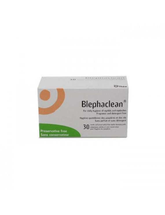 Blephaclean 30 sterile wipes - μαντηλάκια βλεφάρων για την καθημερινή υγιεινή