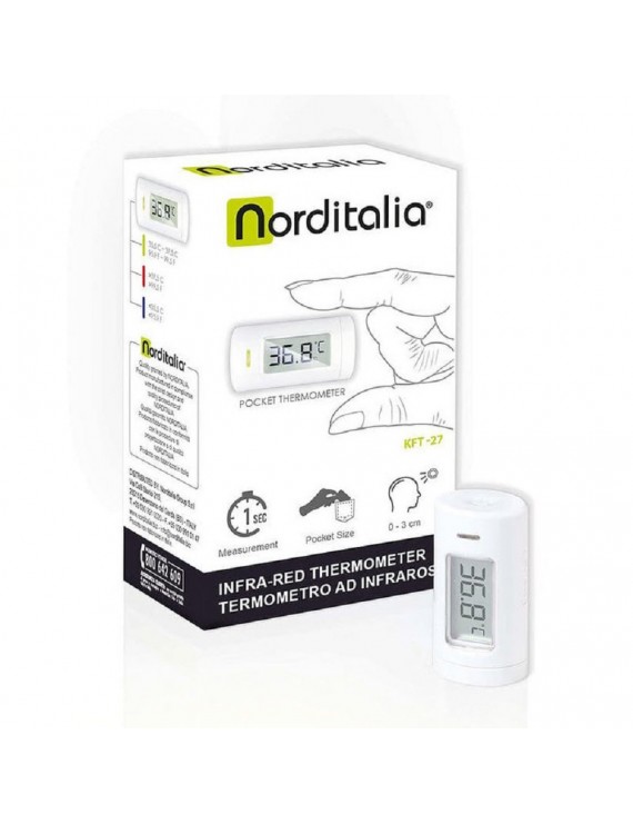 Norditalia Pocket Thermometer - Θερμόμετρο Υπέρυθρων Τσέπης, 1τμχ.