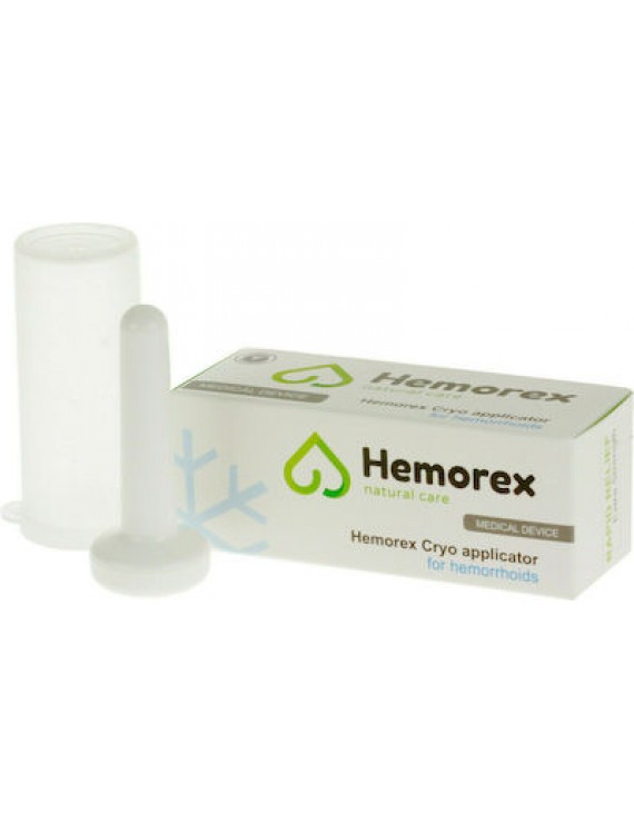 Hemorex Natural Care Cryo Applicator Κρυοθεραπεία Για Αιμορροϊδες